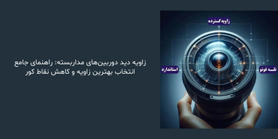 زاویه دید دوربین‌های مداربسته: راهنمای جامع انتخاب بهترین زاویه و کاهش نقاط کور